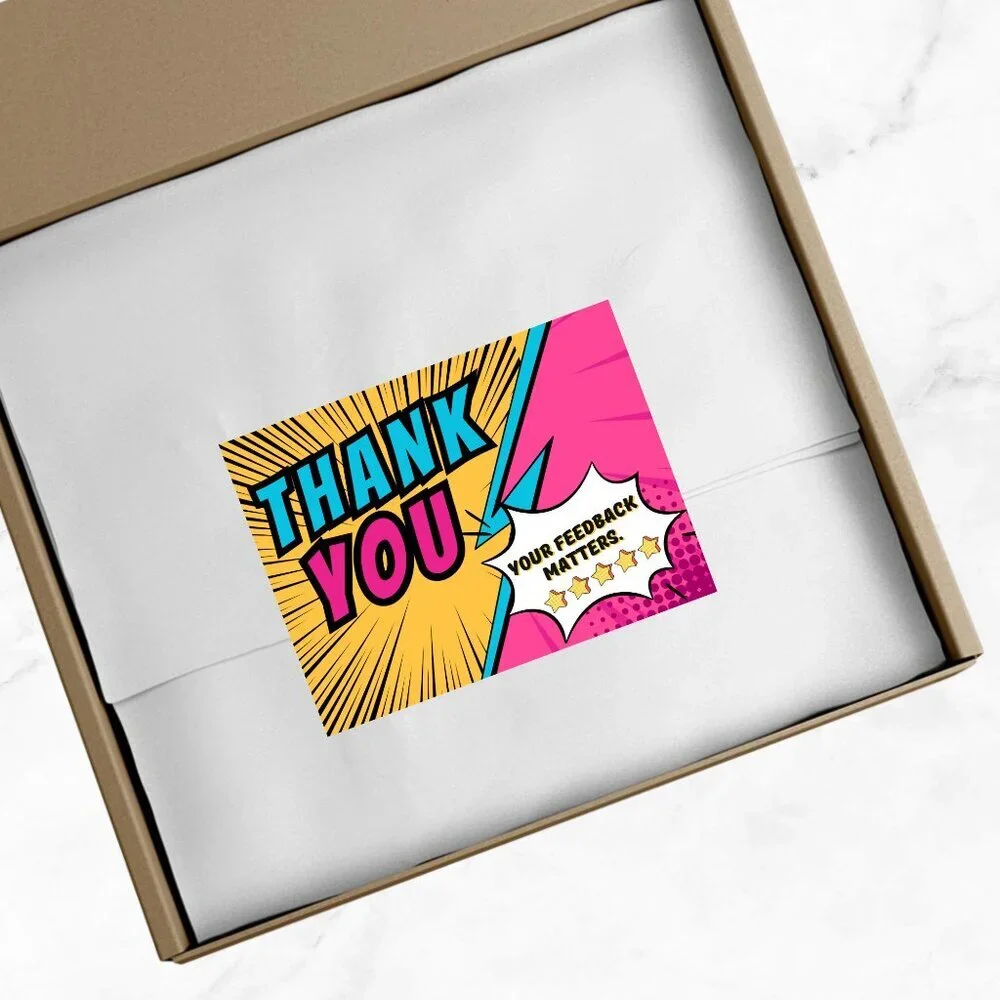 50 Thank You Cards 4 x 3